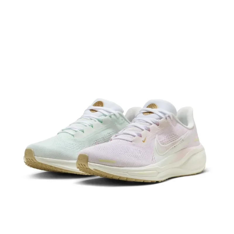 Nike Air Zoom Pegasus 41 Women Foam Powder Vibrant Green Ellow Lightweight Cushioning Outdoor Sports Running Shoes HM3732-361